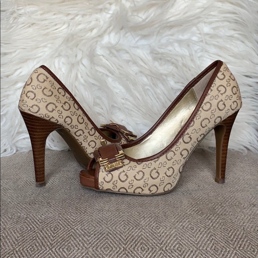 Guess Buckle Heels